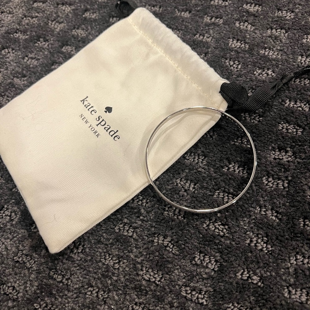 Kate Spade Silver Inspirational Bracelet